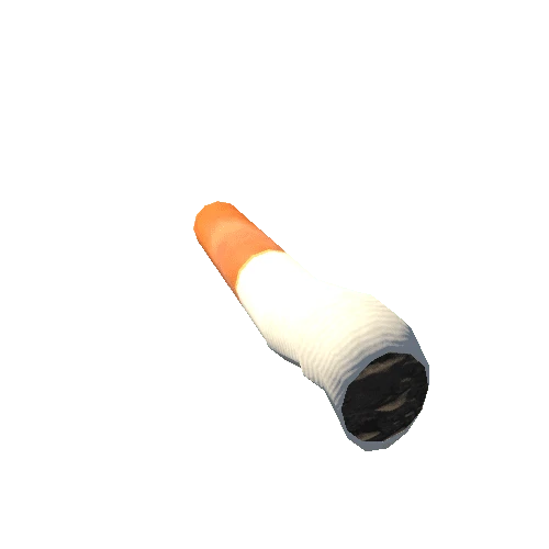 Cigarette Butt High Poly